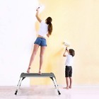40 Inch Widen Aluminum Work Platform Step Stool For Car Washing Cleaning 330 Lbs