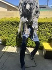 Halloween Animatronic 7 Ft  Towering Werewolf Scary Prop Motion Activated