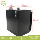 25 Gallon Hydraulic Reservoir Tank  Steel Hydraulic Oil Tank With Temp Gauge