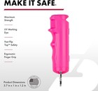 Sabre Pepper Spray   2-in-1 Stun Gun With Flashlight  Self Defense Kit  Fast Fli