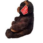 Fao Schwarz 20  Large Black Brown Grizzly Bear Teddy Bear Nwt Stuffed Animal