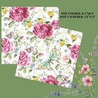 Decoupage Napkins Spring Two Individual Paper Luncheon -butterfly Flowers Floral