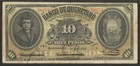 1914 Mexico Banco De Queretaro 10 Pesos Banknote New Signature Overprint P S391b