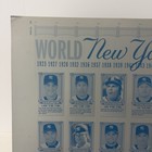 2000 Ny Daily News Printing Plate - Yankees World Series Roster - 3-peat Champs