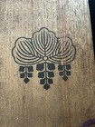 Nice  Pre-wwii Japanese Documents W  Wood Document Holder