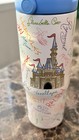 New Disney Parks Castle   Character Signatures  27 7oz Tumbler Stainless Steel