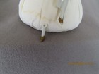 Vintage Porcelain Half Doll Pin Cushion W legs -1 Broken