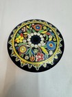 Vintage Daher Decorated Metal Tin Made In England Floral Design 1970s
