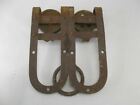 Antique Horseshoe Style Barn Track Trolley Door Rollers 4  Dia  1 4  Track