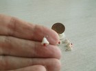 12 Dollhouse Miniature Christmas Tree Ornaments - Bells - 1 12 Scale