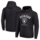 Newest Men s Black Salute To Service Sideline Therma Pullover Hoodie Sweatshirt