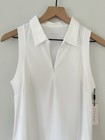 Calvin Klein Performance White Athletic Dress M Pleated Tennis Pickleball Golf