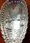 Antique Dutch Silver Spoon Tea Caddy Sk  800 Hallmark Dueling Lovers Cupid Rest