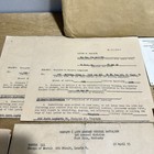 Vintage Military Army Paperwork Korean War 1950 s One Soldier Paperwork