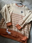 Jiberish Stacked Crewneck Sweatshirt Snowboard Ski 2xl Aop Y2k 2000s Vintage