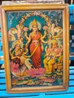 Antique Old Hindu God Diwali Laxmi Pooja Print
