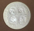 1976 Turks And Caicos Large Silver 20 Crown Coin W  Ogp Coa
