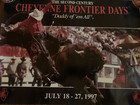 Cheyenne Frontier Days Poster  daddy Of  em All  The Second Century 1997