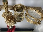 Antique Vanity Set With Tray