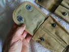 Ww1 Usgi Colt 1911  45 Acp Two Pocket Magazine Pouch 1918 Date Nice Condition
