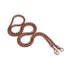 100  Pure  Oxidize  Copper Wheat  Viking Jewelry  Copper Chain Necklace Rj-001