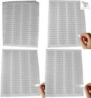 8000 80up Address Labels Laser Ink Jet 80 Lables Per Sheet 1 75x0 5 100 Sheets