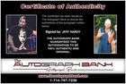 Jeff Hardy Authentic Signed Wwe Wrestling 8x10 Photo W cert Autographed 42