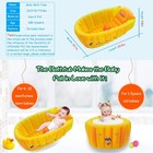 Inflatable Baby Bathtub newborn To Toddler Bath Tub With Built-in Air Pump po   