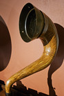 Edison Opera Phonograph Reproduction Elbow With Collar And Screws