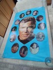 Original Vintage Poster Many Faces Captain Kirk 1960s Star Trek  Willam Shatner 