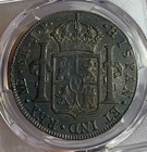 1818 L Jp Peru 8 Reales Silver Coin Pcgs Vf