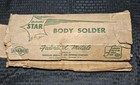 37 Federated Star Lead Bars  16 5 Pounds Grade-a  Vintage Body Solder