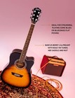 Washburn Vintage Series 6 String Acoustic-electric Guitar  Right  Tobacco   