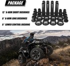 Control Arm Bushing Kit  8 Lower   20 A-arm  Compatible With 1996-2018 Polaris S