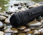 Rod Tube 30  Black Cloth Covered     Fits 9ft 4pc Fly Rod - Divided Liner