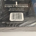 Vintage Mead Five Star 4 Pack Spiral Notebooks 100 Sheet Wide Ruled Sealed Usa