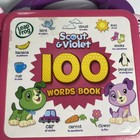 Leap Frog Scout And Violet Electronic 100 Words Book  Pink W  Purple Handle