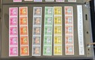 1992-1996 Hong Kong Stamps Queen Elizabeth Ii - Sc 630-651 Great Strips Fv  87 5