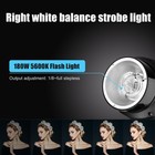 Studio Strobe Lights Kit For Photography Strobe Softbox Lighting Kit 2x180w 5600