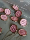 Lot Of 10  13 Mm Pink Chanel Buttons 