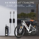 E-bike 26  Electric Bike For Adults Motor City Bicycle -commuter Ebike   U Lock