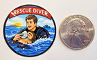 Rescue Diver Sticker Decal Scuba 1 5  Water Bottle Logbook Laptop Auto Truck