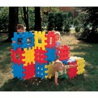 Little Tikes Big Waffle Blocks 18pc Blue Red Yellow Snap-together Building Set