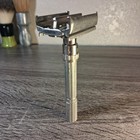 Gillette Slim Vintage Adjustable L3 Safety Razor  Great Condition Antique