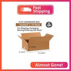 Shipping Boxes 15 l X 10 w X 5 h  25-pack    Flat Corrugated Cardboard Single-wa