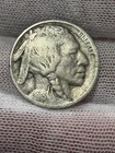 1913 Type 1 Higher Grade 2 3 Horn Buffalo Nickel -  Better Date Us Coin 