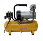 12 Volt Portable Commercial Grade Air Compressor W 3 Gallon Tank 100  Duty Cycle