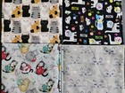 Lot Of 4 Handmade Cat Kitty Kitten Organic Catnip Mat Toys