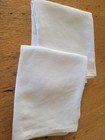 Pair Of Vintage Irish Linen Pillowcases - 18 5 X 30 Inches