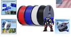 4kg Multicolor Pla 3d Printer Filament Bundle - 4 Vibrant Colors  Neatly Wound